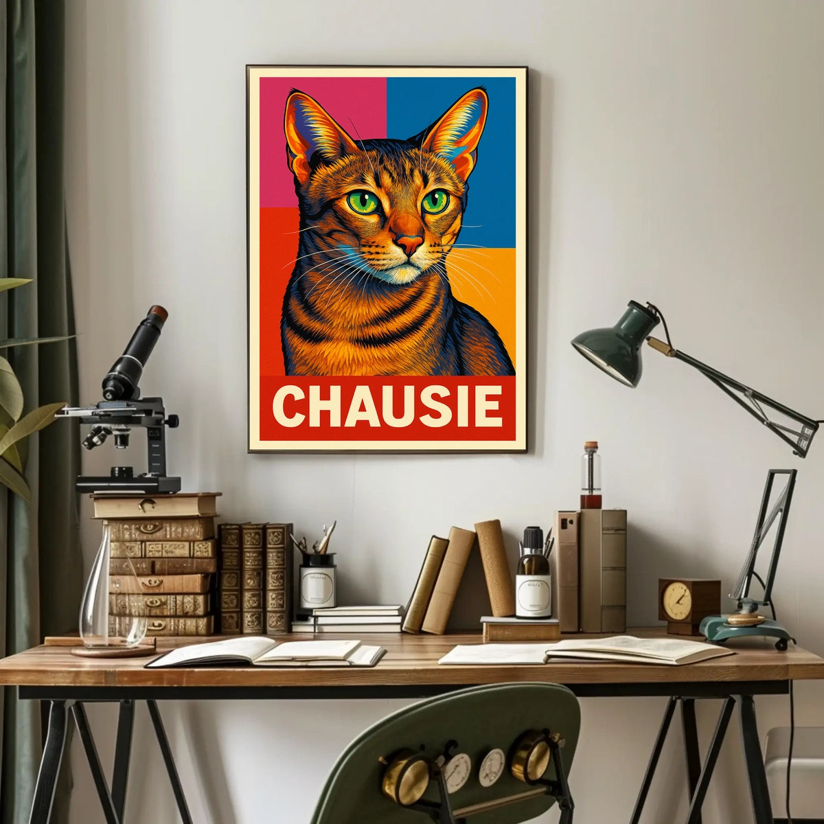 Chausie Cat Poster