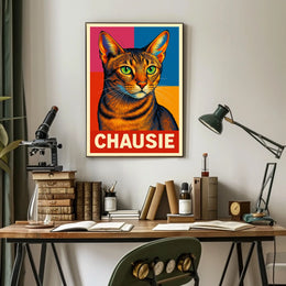 Chausie Cat Poster