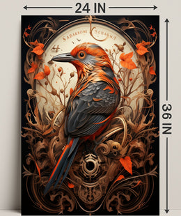 Enchanted Avian Artistry Poster