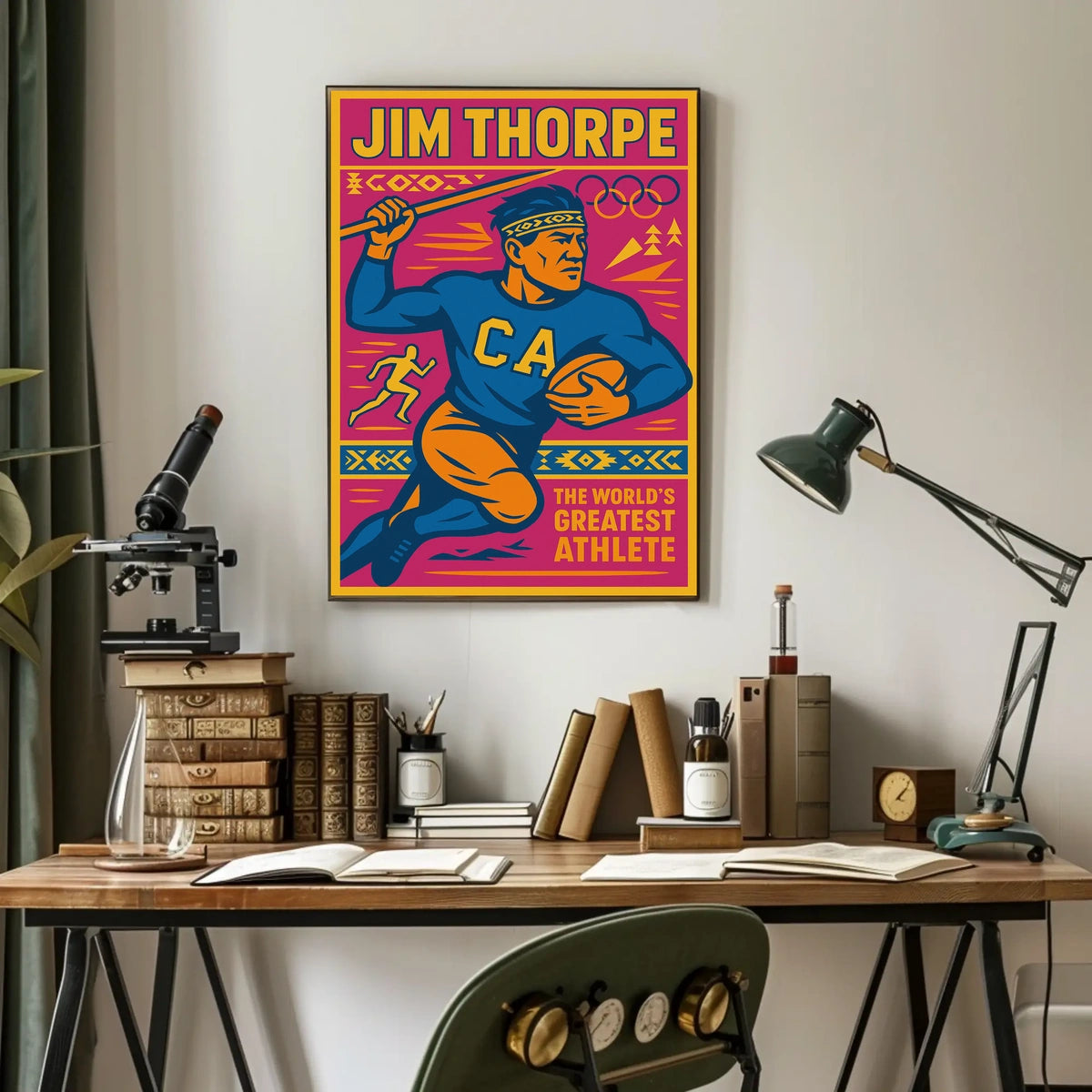 The Worlds Greatest Athlete Poster