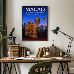 Macao A Fusion of Cultures Poster PosterGoat