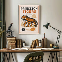 Princeton Tigers Est. 1865 Poster PosterGoat