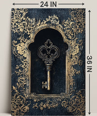 The Ornate Key Poster