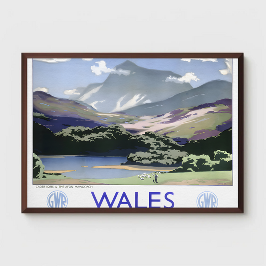 Wales Scenic Railway Poster