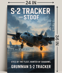 Grumman S-2 Tracker Eyes of the Fleet Poster PosterGoat