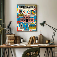 Discover Buenos Aires Poster