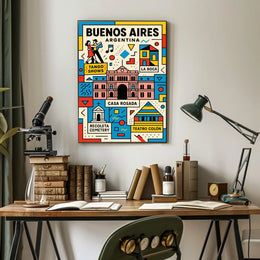Discover Buenos Aires Poster