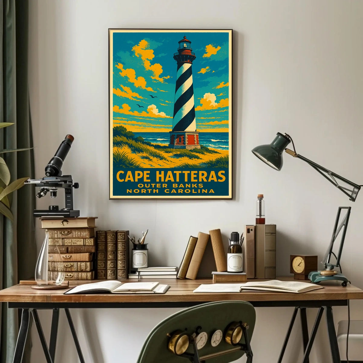 Cape Hatteras Lighthouse Poster