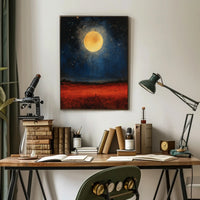 Celestial Nightscape Poster