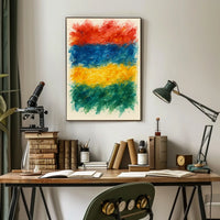 Vibrant Color Spectrum Poster