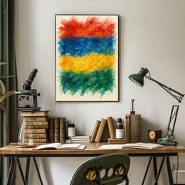 Vibrant Color Spectrum Poster