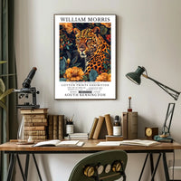 William Morris Exhibition 19th-Century Cotton Prints Artistic Poster