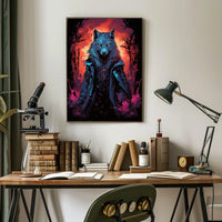 The Enigmatic Wolf Poster