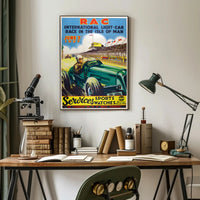 International Light-Car Race in the Isle of Man Poster