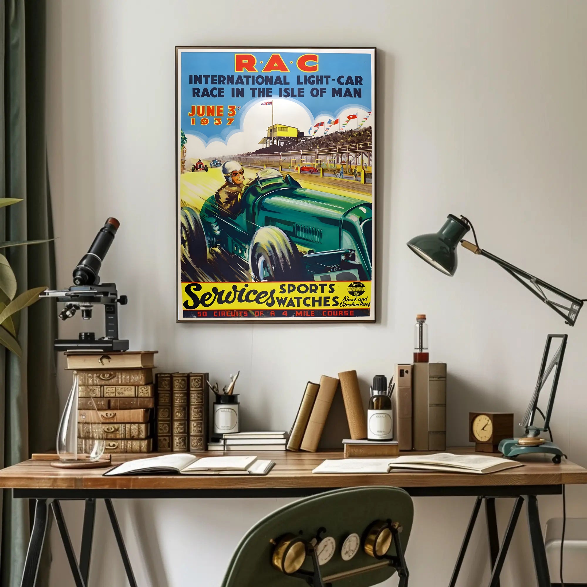 International Light-Car Race in the Isle of Man Poster