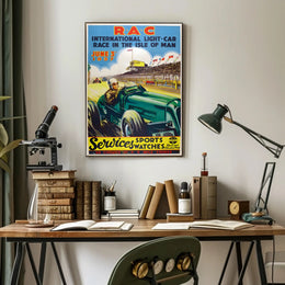 International Light-Car Race in the Isle of Man Poster