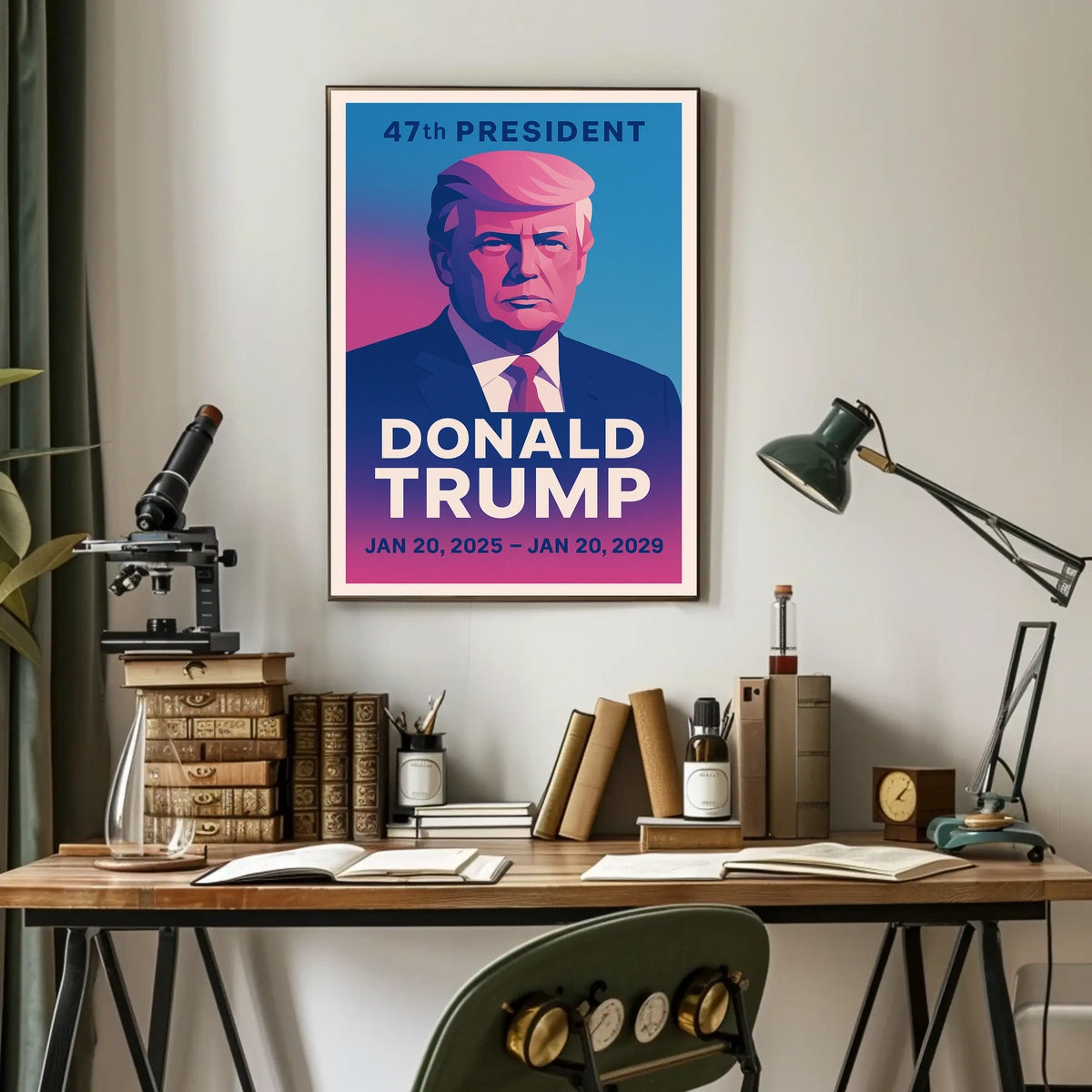 Donald Trump 47th President Poster
