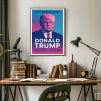 Donald Trump 47th President Poster