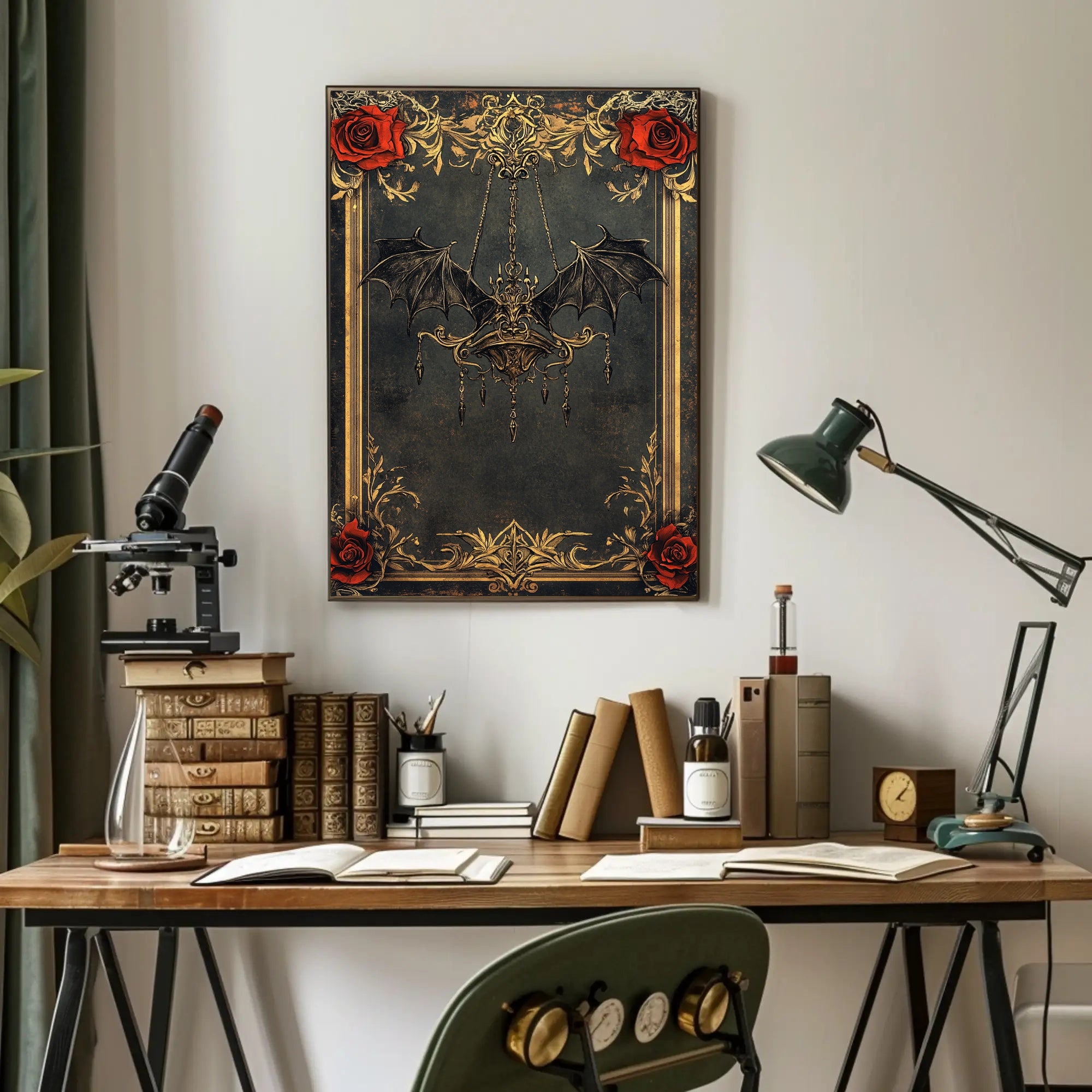 Gothic Elegance Poster