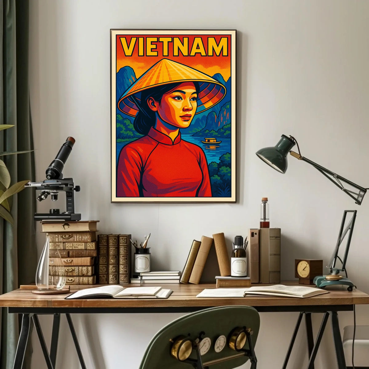 Vietnam Travel Poster