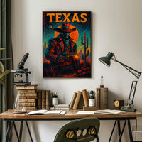 Texas Cowboy Poster
