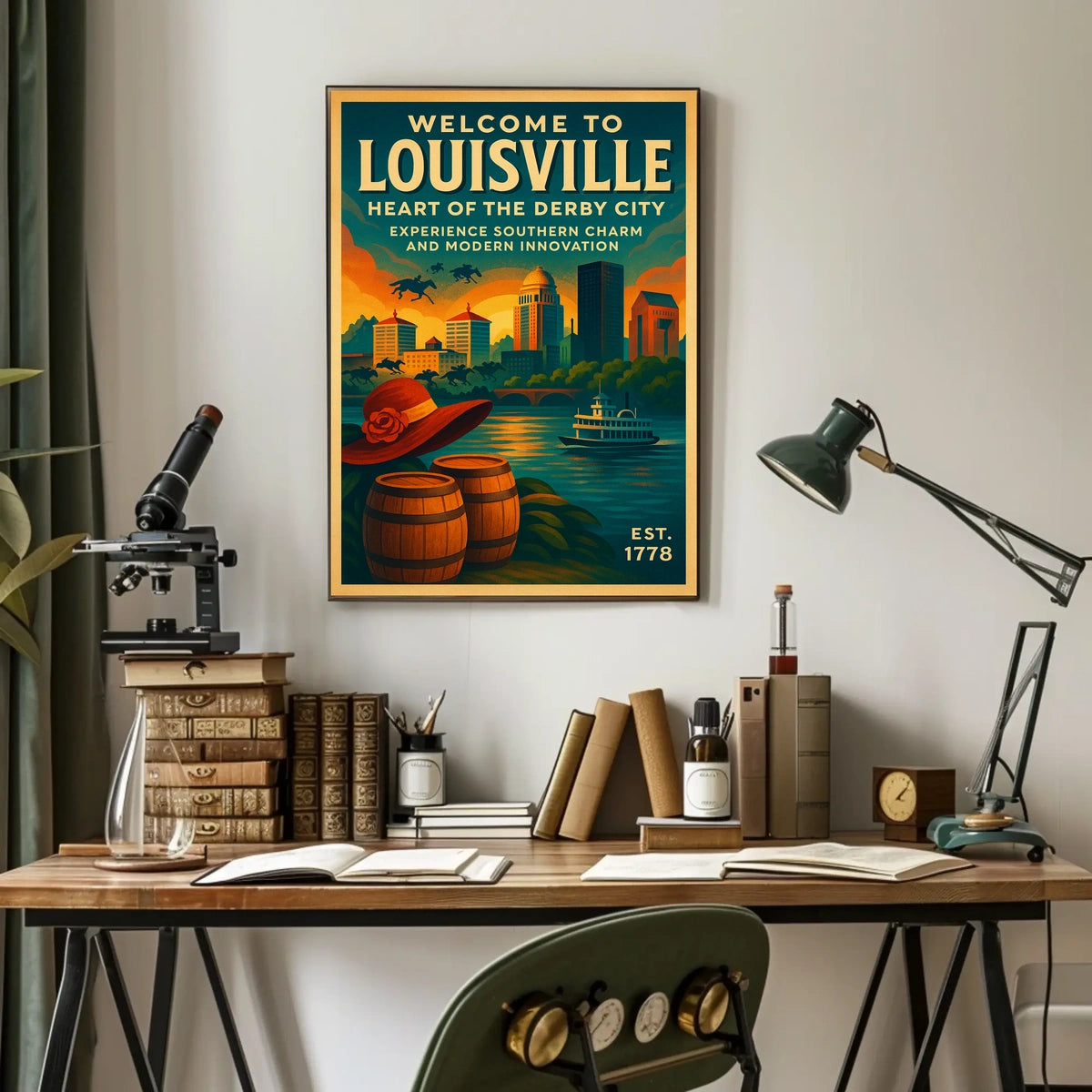 Welcome to Louisville Poster