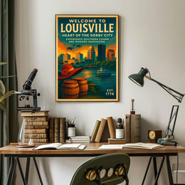 Welcome to Louisville Poster