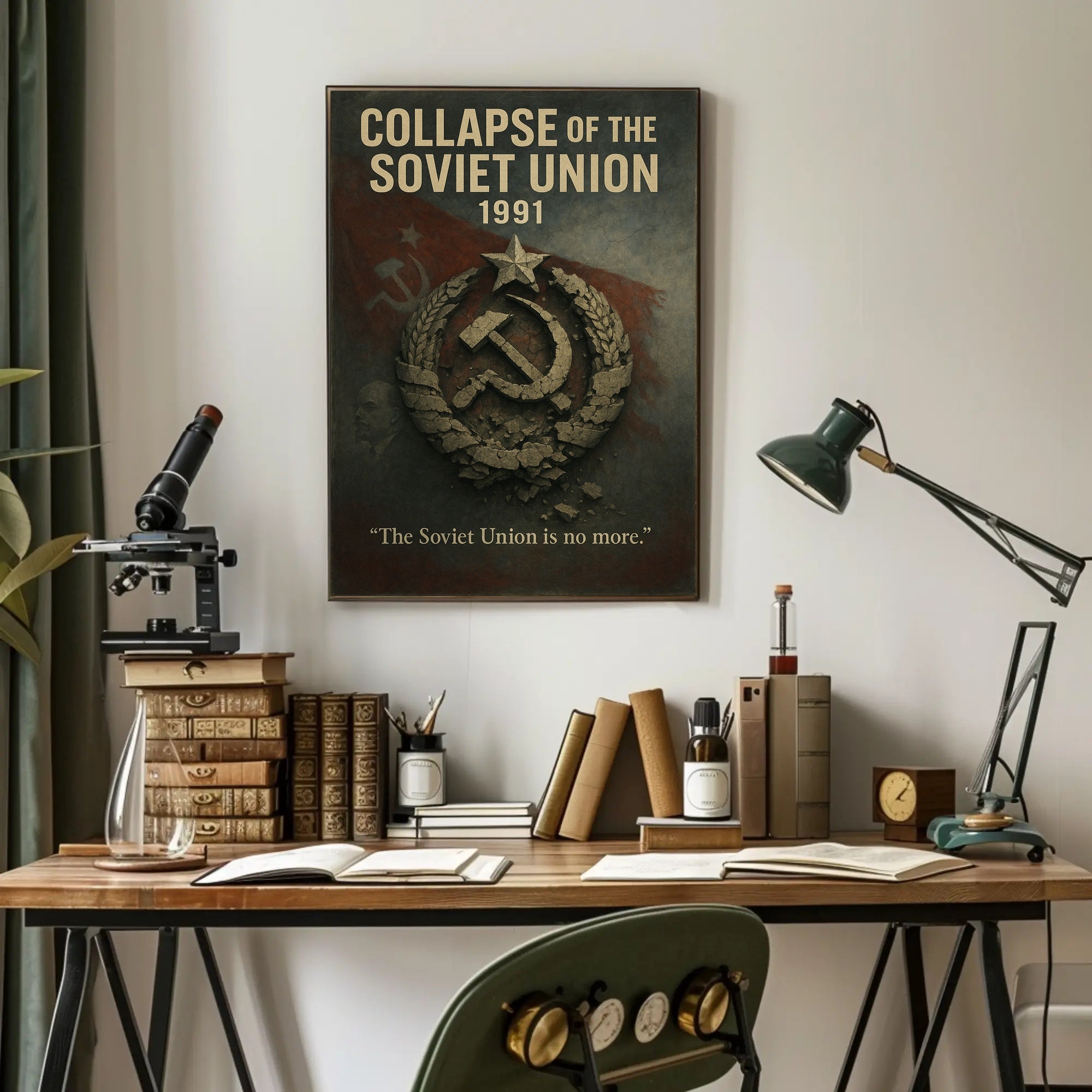 Collapse of the Soviet Union Poster PosterGoat