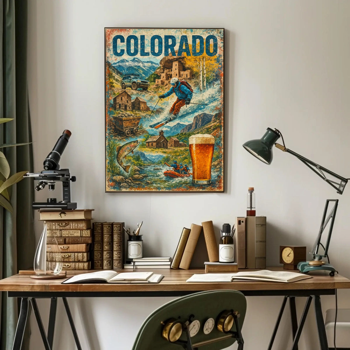 Explore Colorado Adventures Poster