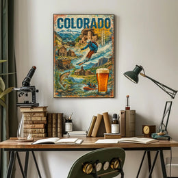 Explore Colorado Adventures Poster