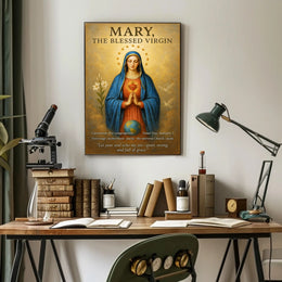 Mary, The Blessed Virgin Poster PosterGoat