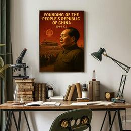 Founding of the People's Republic of China - 1949 Poster PosterGoat