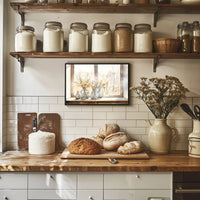 Tranquil Window Still Life Poster