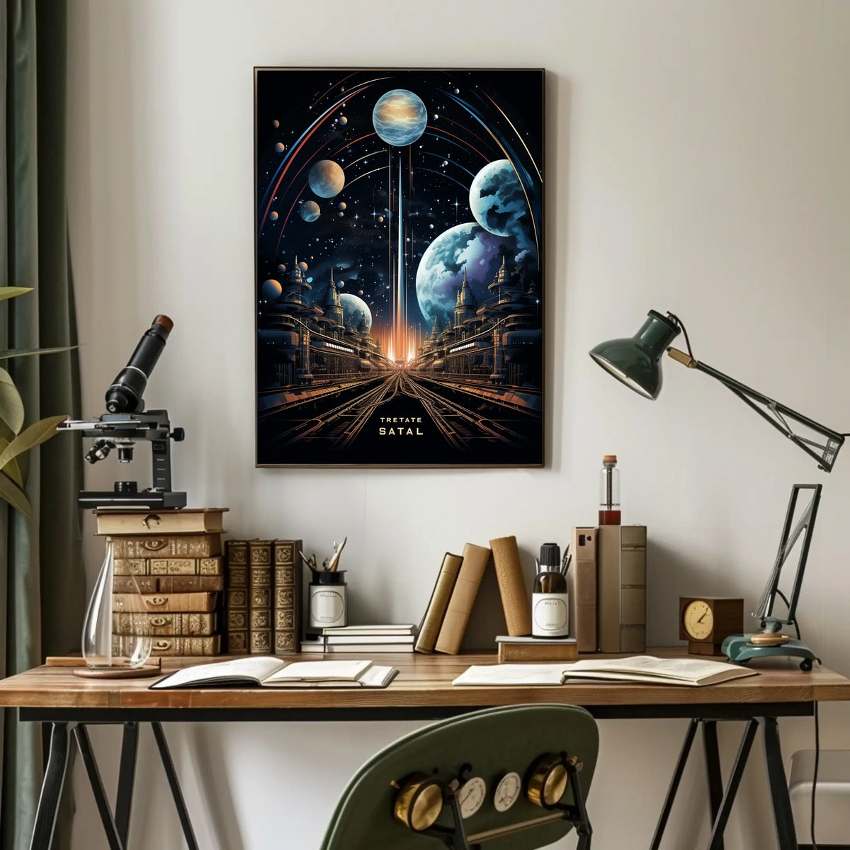 Tretate Satal A Cosmic Journey Poster
