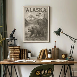 Alaska Wildlife Poster