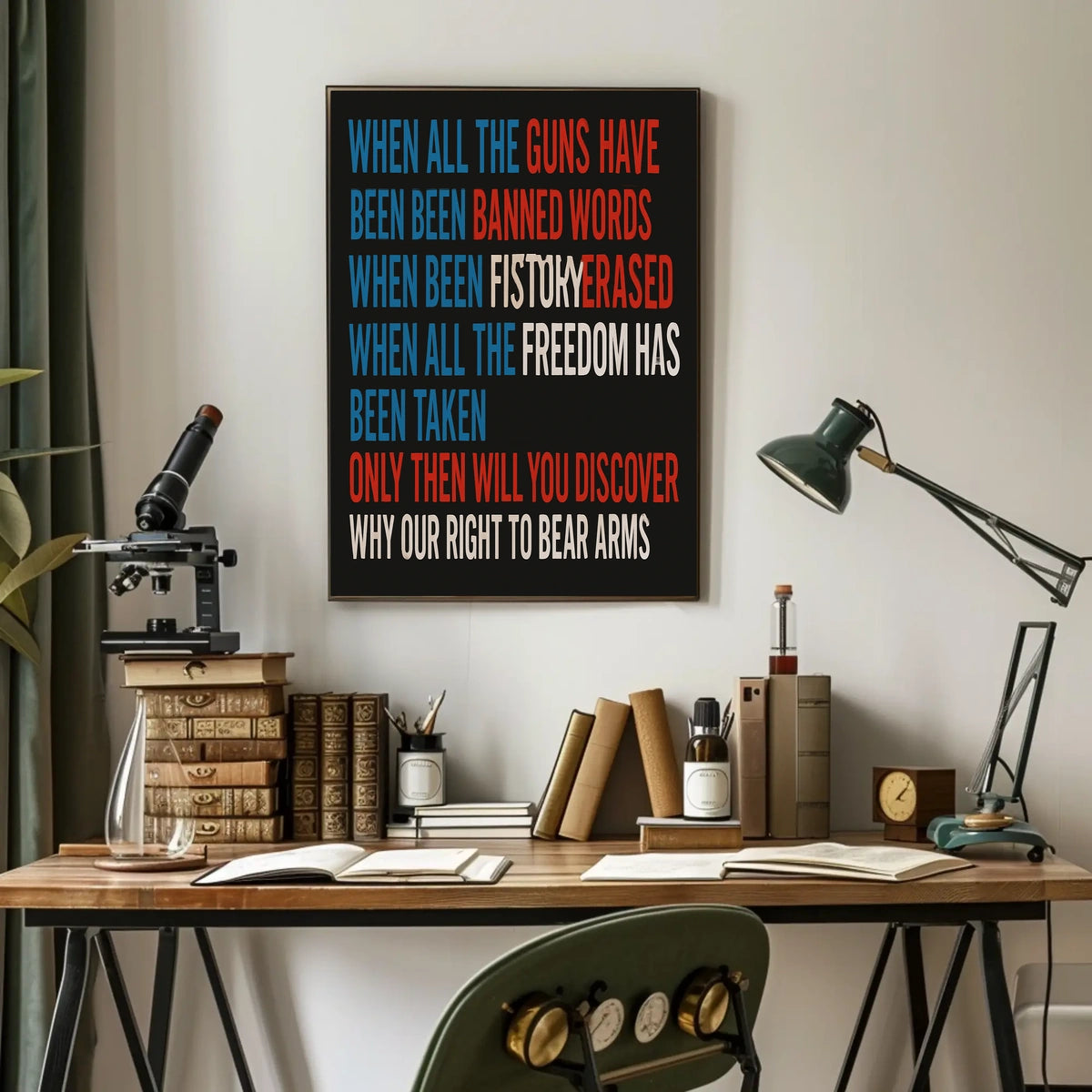 The Right to Bear Arms Poster