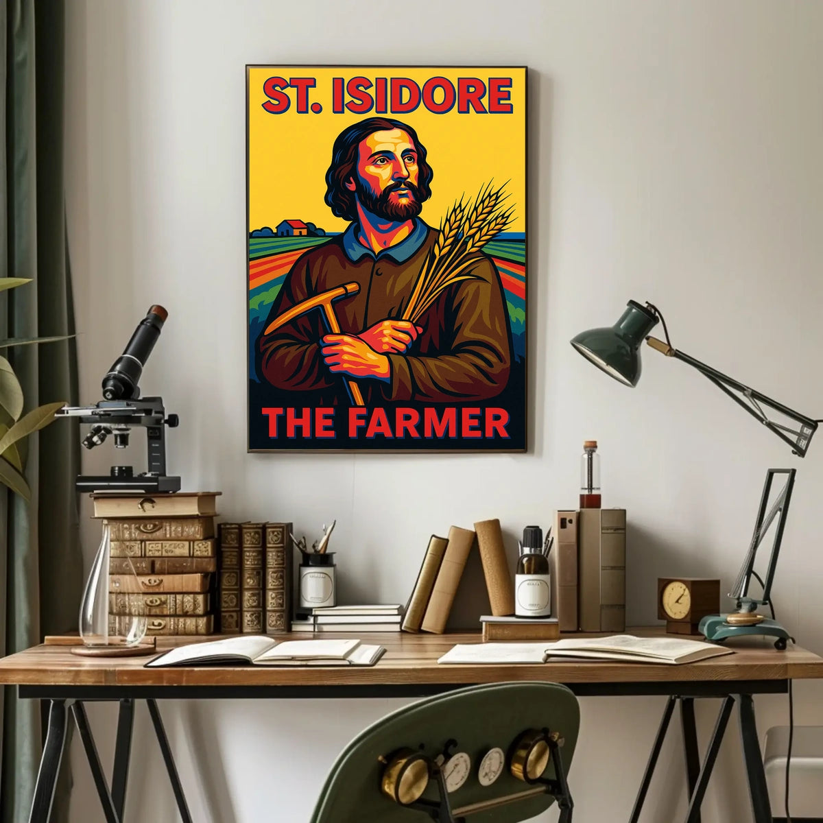 St. Isidore the Farmer Poster