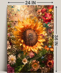 Sunlit Symphony William Morris Art Poster