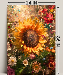 Sunlit Symphony William Morris Art Poster