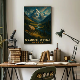 Wrangell-St. Elias, Alaska Poster