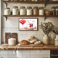 Love in the Cityscape Poster
