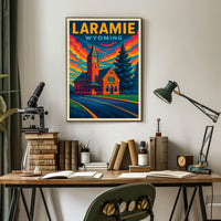 Laramie, Wyoming Poster