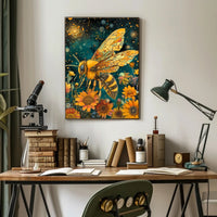 The Enchanted Bee William Morris Art Poster