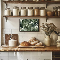 Lush Tropical Leaves Poster