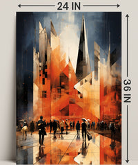 Urban Reflections Poster