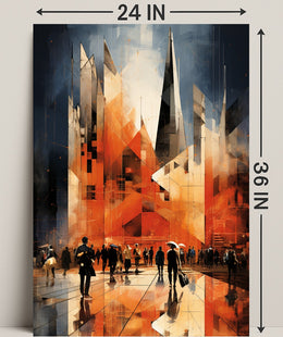 Urban Reflections Poster