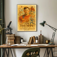 Jim Thorpe Celebrating a Sports Legend Poster