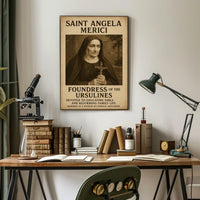 Saint Angela Merici Foundress Of The Poster