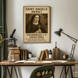 Saint Angela Merici Foundress Of The Poster