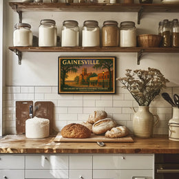 Gainesville Heritage Wall Art Print Decor